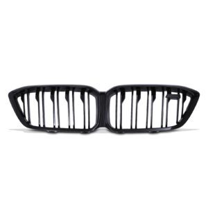 Gloss Black Double Slat Kidney Grille For BMW 2 Series M2 F87 16-21