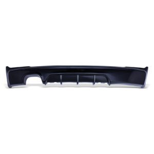 Gloss Black Rear Twin Exit Diffuser M Performance Style For BMW 2 Series F22/F23 14-21