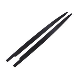 Gloss Black Side Skirts M Performance Style For BMW 3 Series E90 05-12
