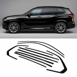 Gloss Black Window Edge Trim For BMW X5 G05 2018+