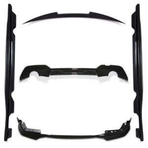 Gloss Black Aero Body Kit For BMW 3 Series G20 Pre LCI 19-21