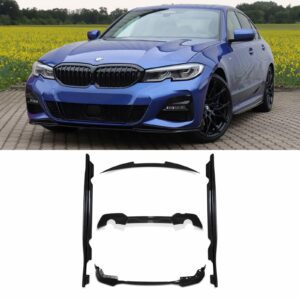 Gloss Black Aero Body Kit For BMW 3 Series G20 Pre LCI 19-21