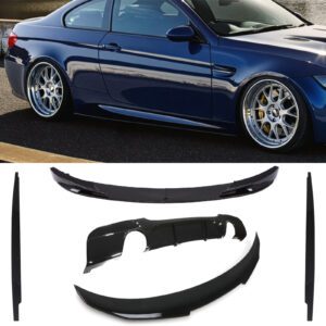 Aero Lowline Dual Exit Body Kit PSM Style For BMW 3 Series E90 LCI 09-12
