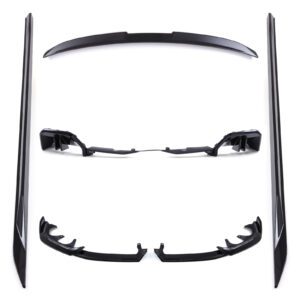 Gloss Black Aero Style Kit For BMW 5 Series G60 Saloon 24+