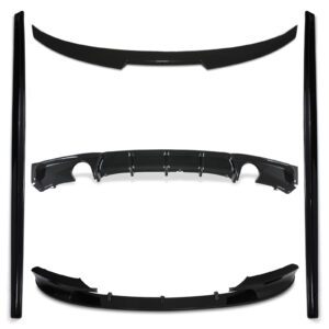 Gloss Black Aero Lowline Body Kit For BMW 3 Series F30 Saloon 12-18