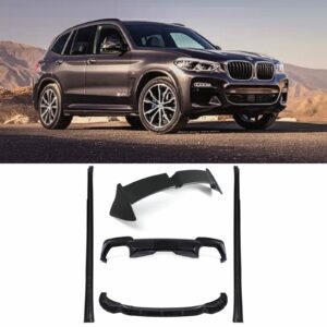 Gloss Black Aero Lowline Body Kit For BMW X3 G01 18-21