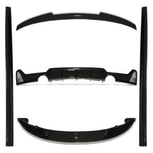 Gloss Black Aero Style Kit For BMW 4 Series F32 Coupe 13-20