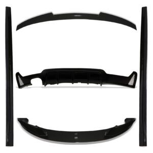 Gloss Black Aero Style Body Kit For BMW 4 Series F32 Coupe 13-20