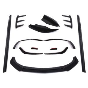 Gloss Black Aero Style Kit For Mercedes A Class A45 AMG & AMG Line 13-15