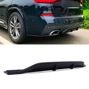 Gloss Black Rear Diffuser For BMW X3 G01 18-21