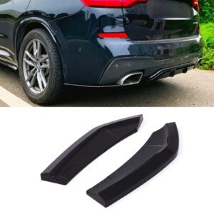 Gloss Black Rear Spats For BMW X3 G01 18-21