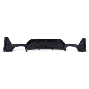Gloss Black Quad Exit Rear Diffuser With Centre LED For BMW 3 Series G20 LCI 22+