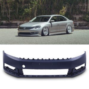 Primed Front Bumper For VW Passat B7 10-15