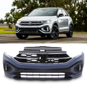 Primed Front Bumper R-Line Style For VW T-Roc Facelift 22+