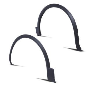 Matte Black Front Wheel Arches Pair For VW T-Roc 18+