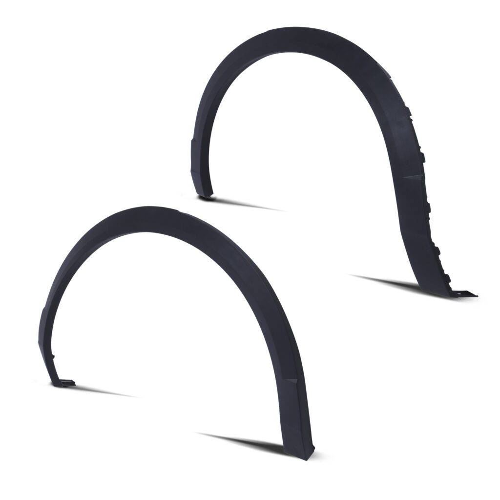 Matte Black Rear Wheel Arches Pair For VW T-Roc 18+ – Premium Car ...