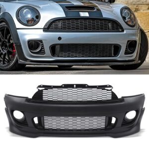 Primed Front Bumper JCW Style For Mini Cooper R56 06-13