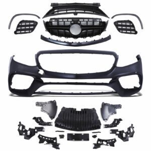 Primed Front Bumper E63 AMG Style For Mercedes W213 16-20
