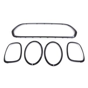 Gloss Black Grille And Light Trims For Mini Cooper F56 14-21