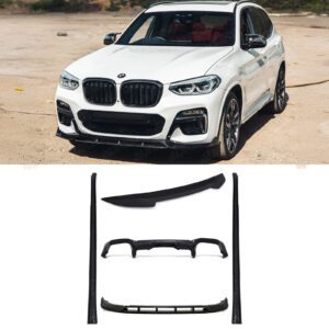 Gloss Black Aero Lowline Body Kit For BMW X4 G02 22+
