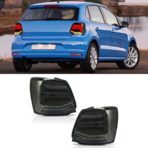 Smoked LED Tail Lights For VW Polo MK5 6R 11-17