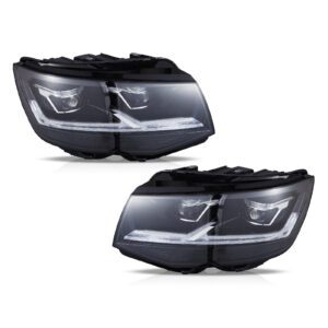 LED Headlights For VW Transporter T6 RHD 15-19