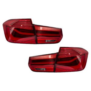 Red LED Tail Lights OEM Style For BMW 3 Series F30 12-18