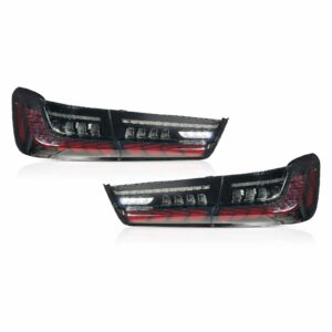Smoked LED Tail Lights For BMW M3 G80 Pre-lCI 2020-2022