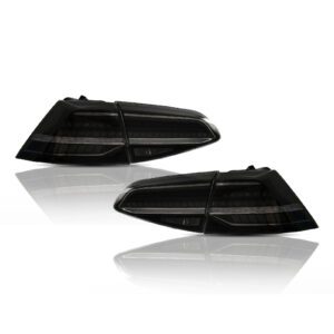 Smoked LED Tail Lights For VW Golf MK7 / MK7.5 Hatch 14-20