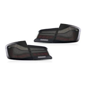 Smoked Rear LED Tail Lights GTS Style For BMW 5 Series F10 M5 11-16