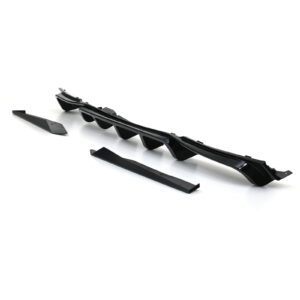 Gloss Black Rear Diffuser Dual Exit For BMW 3 Series F30 2012-2018