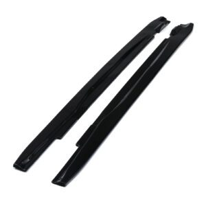 Gloss Black Side Skirts For Audi A5 8T Coupé 2008-2016
