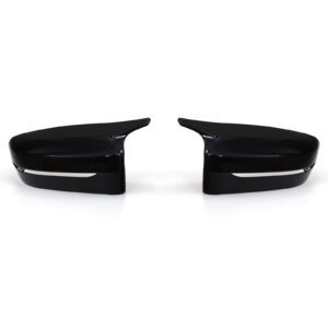 Gloss Black Side Mirror Covers M Style For BMW 3 Series G20 G21 2019-2022