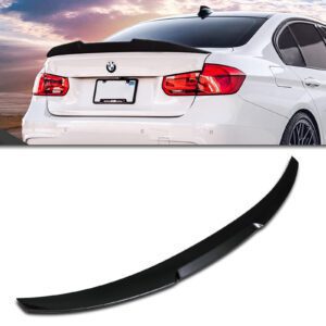 Gloss Black Rear Lip Spoiler For BMW 3 Series F30 12-19