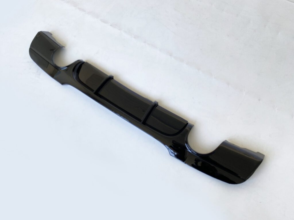 Double Rear Diffuser M Tech Style Dual Exit Rear Diffuser For BMW 3 Series E90 05-12 ...