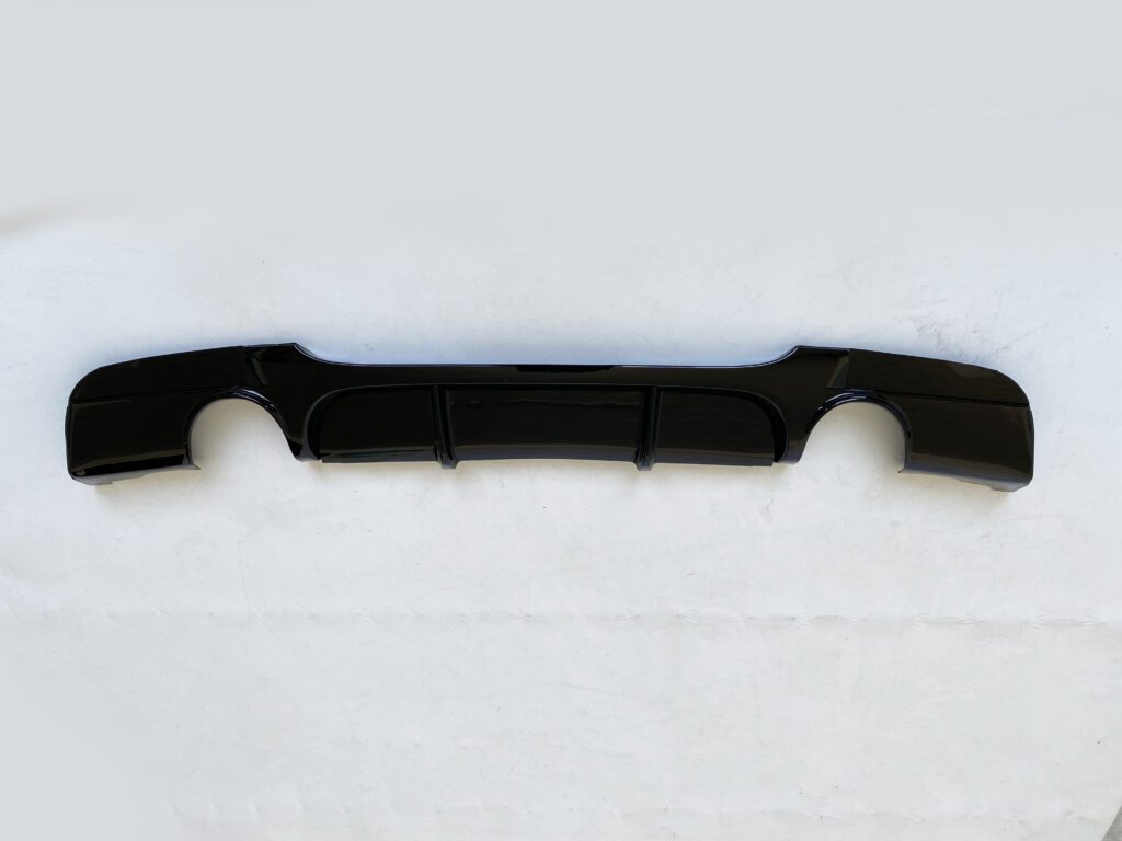 Double Rear Diffuser M Tech Style Dual Exit Rear Diffuser For BMW 3 Series E90 05-12 ...