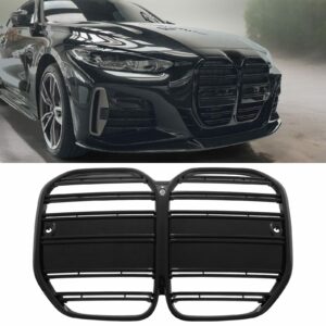 Gloss Black Double Kidney Grille For BMW 4 Series G22 2020+