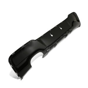 Gloss Black Single Exit Rear Diffuser For BMW 1 Series F20 2012-2015