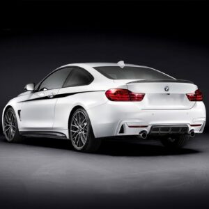 Gloss Black M Performance Style Rear Spoiler For BMW 4 Series F32 14-19