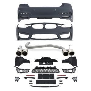 M3 Style Body Kit with Exhaust For BMW 3 Series F30 B48 12-19