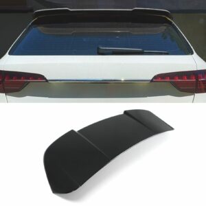 Gloss Black Rear Roof Spoiler Wing For Audi A4 B9 Avant 17-19