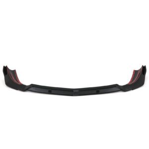 Front Splitter Lip Gloss Black For Mercedes Benz A Class W177 18-23