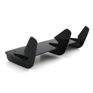 Rear Bumper Diffuser Gloss Black For VW Volkswagen Polo MK5 GTI 6C 2014-2018