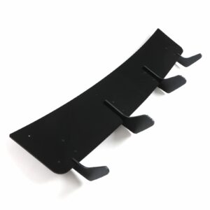 Rear Blade Diffuser Gloss Black For Audi RS3 Sedan 8V 2017-2020