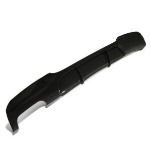 Rear Diffuser M-Performance Style Lip Gloss Black For BMW 3 Series E90 05-08