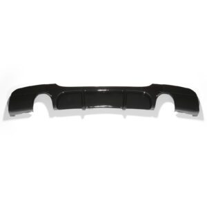 Rear Diffuser P Style Lip Gloss Black For BMW 3 Series E90 05-12