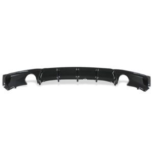 Gloss Black Dual Exit Rear Diffuser For BMW 3 Series F30 12-19