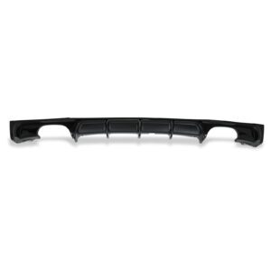 Gloss Black Quad Exit Rear Diffuser For BMW 3 Series F30 12-18