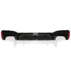 Rear Diffuser Lip Gloss Black For BMW 5 Series G30 G31 17-23