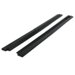 Gloss Black Side Skirts For Audi Q8 S-Line 2018+